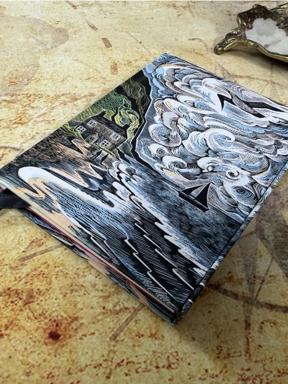 Angela Harding: Curlew Cry Foiled Journal - Flame Tree Notebooks